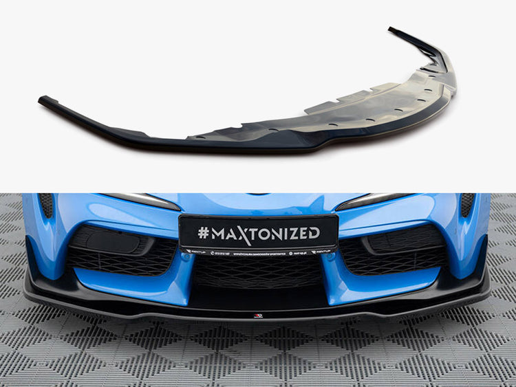 Maxton Design Front Splitter V.2 Toyota Supra Mk5 (2019-) - Wayside Performance 