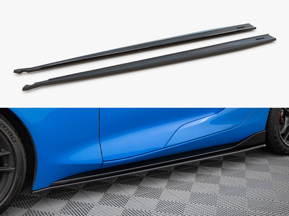 Maxton Design Side Skirts Diffusers V.1 Toyota Supra Mk5 (2019-) - Wayside Performance 