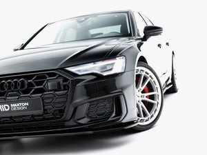 Maxton Design Front Splitter V.1 Audi A6 S-Line / S6 C8 - Wayside Performance 