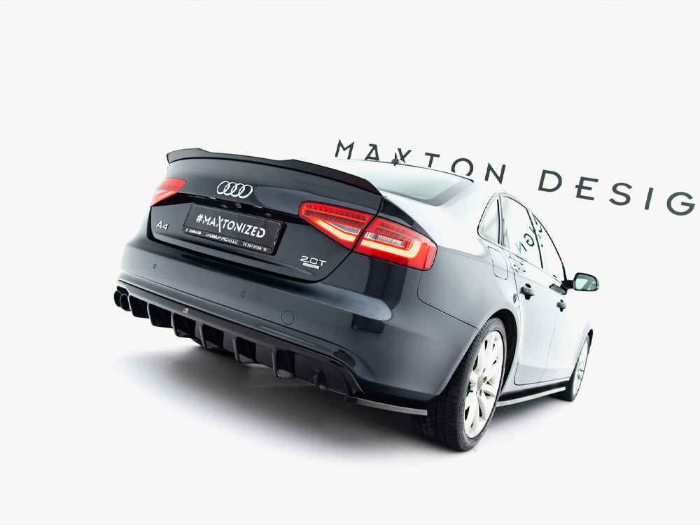 Maxton Design Rear Side Splitters Audi A4 B8 Facelift - Wayside Performance 