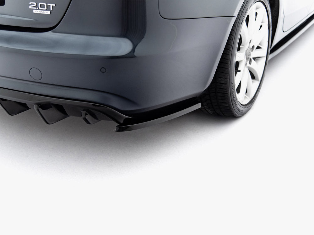 Maxton Design Rear Side Splitters Audi A4 B8 Facelift - Wayside Performance 