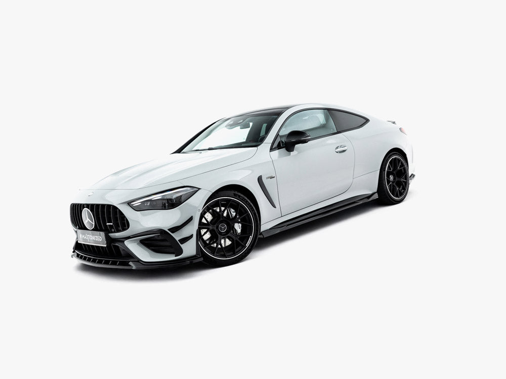 Maxton Design Side Skirt Diffusers Mercedes-AMG CLE 53 Aero C236 - Wayside Performance 