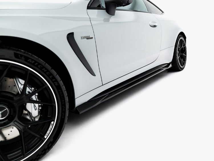 Maxton Design Side Skirt Diffusers Mercedes-AMG CLE 53 Aero C236 - Wayside Performance 