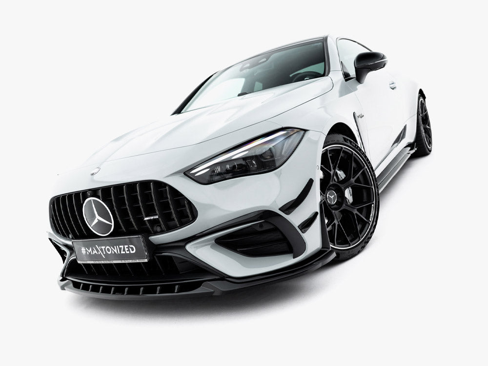 Maxton Design Front Splitter Mercedes-AMG CLE 53 Aero C236 - Wayside Performance 