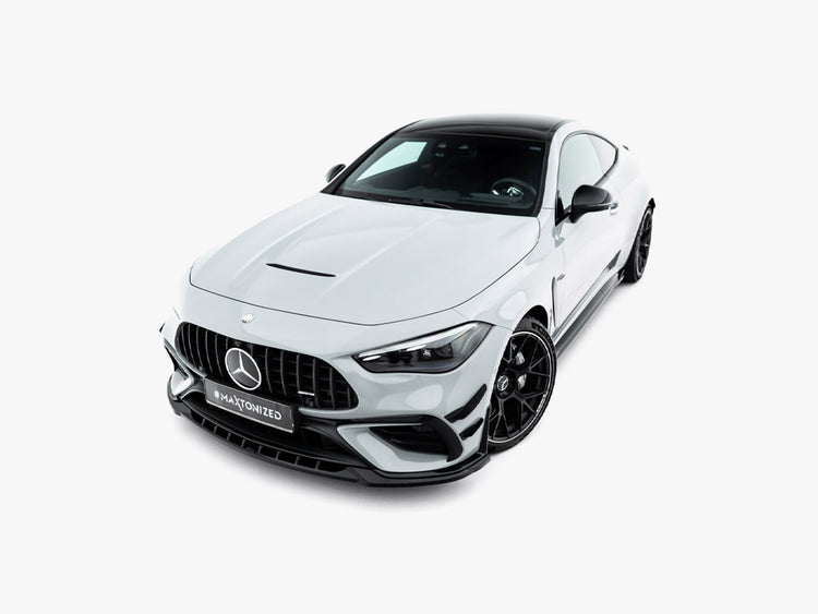 Maxton Design Front Splitter Mercedes-AMG CLE 53 Aero C236 - Wayside Performance 