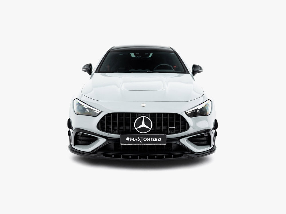 Maxton Design Front Splitter Mercedes-AMG CLE 53 Aero C236 - Wayside Performance 