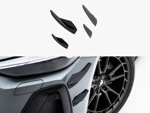 Maxton Design Front Bumper Wings (Canards) Audi A5 S-Line / S5 Sedan / Avant B10 - Wayside Performance 