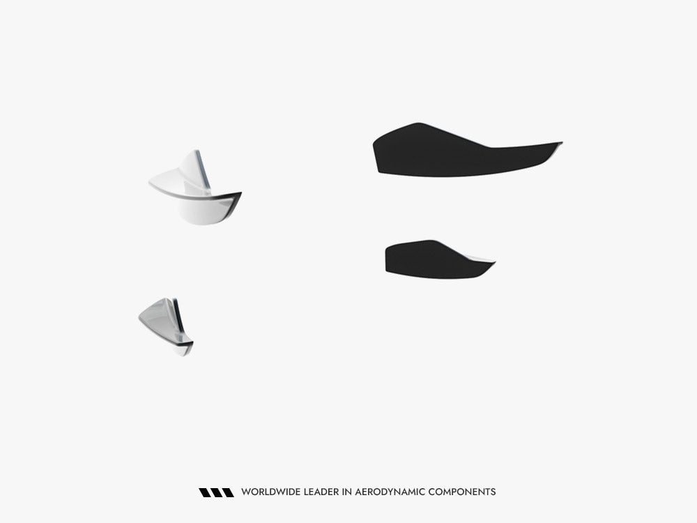 Maxton Design Front Bumper Wings (Canards) Audi A5 S-Line / S5 Sedan / Avant B10 - Wayside Performance 