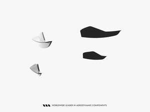 Maxton Design Front Bumper Wings (Canards) Audi A5 S-Line / S5 Sedan / Avant B10 - Wayside Performance 