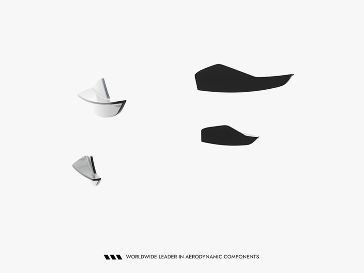 Maxton Design Front Bumper Wings (Canards) Audi A5 S-Line / S5 Sedan / Avant B10 - Wayside Performance 