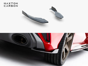 Maxton Design Prepreg Carbon Fiber Rear Side Splitters Audi RS3 Sedan 8Y Facelift - Wayside Performance 