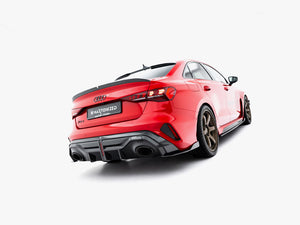 Maxton Design Prepreg Carbon Fiber Tailgate Spoiler V.2 Audi RS3 / S3 / A3 S-Line / A3 Sedan 8Y Facelift - Wayside Performance 