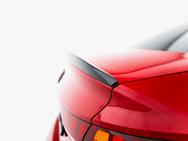 Maxton Design Prepreg Carbon Fiber Tailgate Spoiler V.2 Audi RS3 / S3 / A3 S-Line / A3 Sedan 8Y Facelift - Wayside Performance 