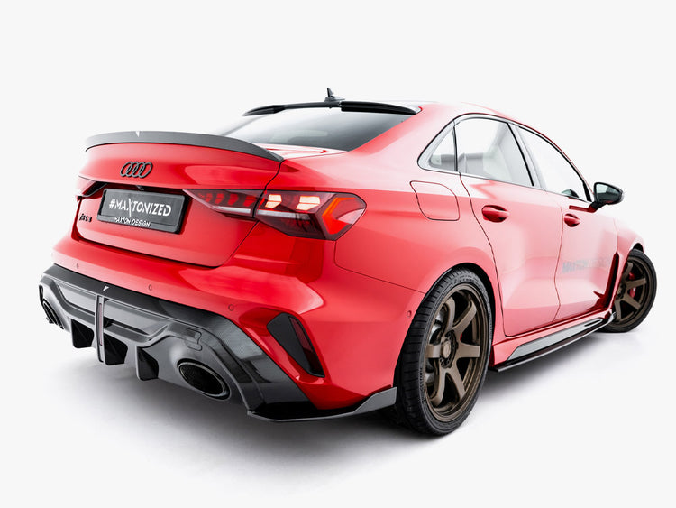 Maxton Design Full Body Kit Prepreg Carbon Fiber Audi RS3 Sedan 8Y Facelift - Wayside Performance 