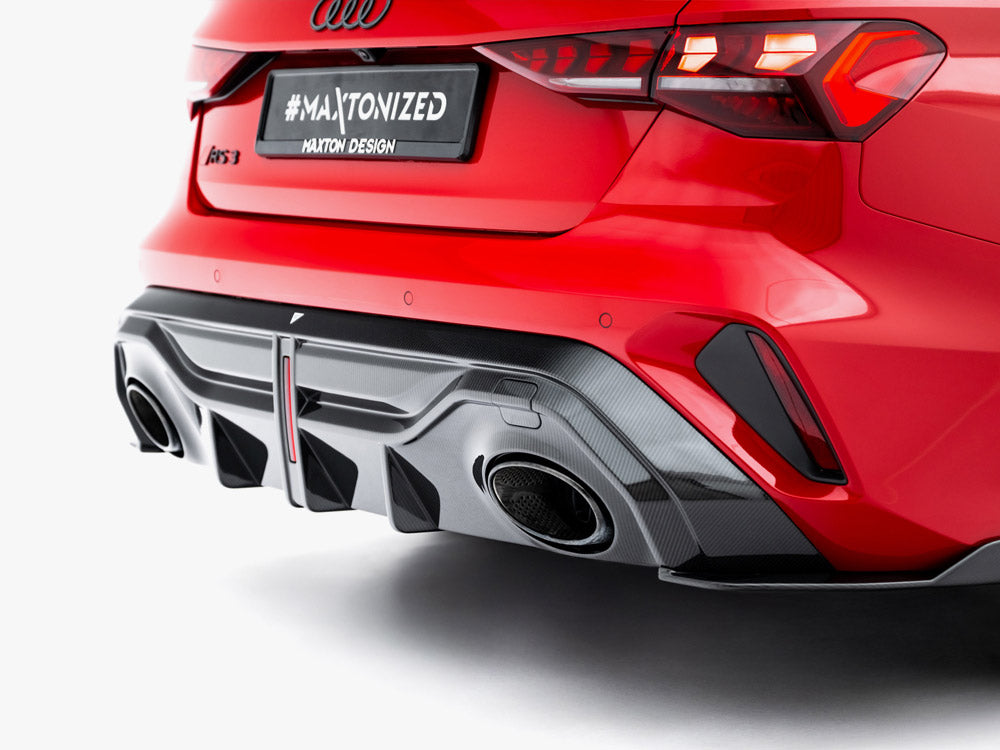 Maxton Design Full Body Kit Prepreg Carbon Fiber Audi RS3 Sedan 8Y Facelift - Wayside Performance 