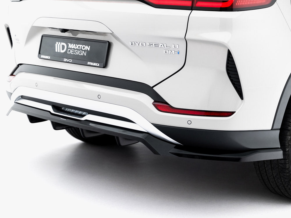 Maxton Design Rear Splitter (Vertical Bars) BYD Seal U Mk1 - Wayside Performance 