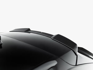 Maxton Design Carbon Fiber Tailgate Spoiler (Upper) Audi SQ8 / Q8 S-Line Mk1 Facelift - Wayside Performance 
