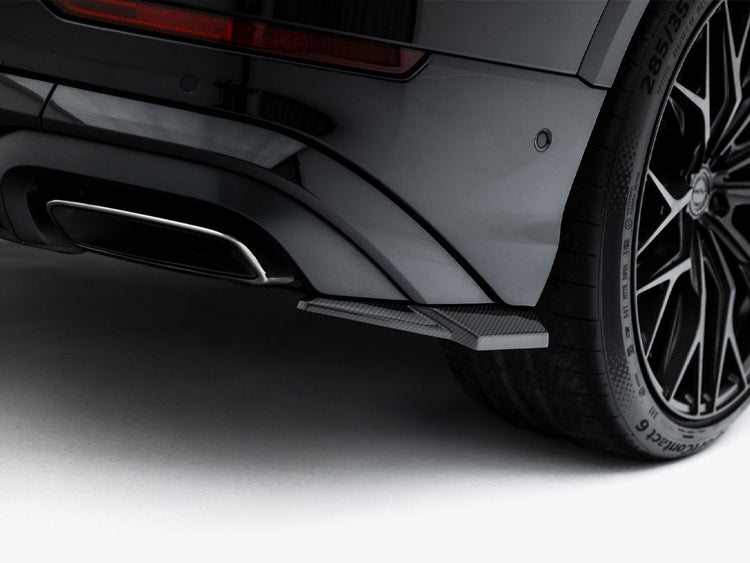 Maxton Design Prepreg Carbon Fiber Rear Side Splitters Audi Q8 S-Line Mk1 Facelift - Wayside Performance 