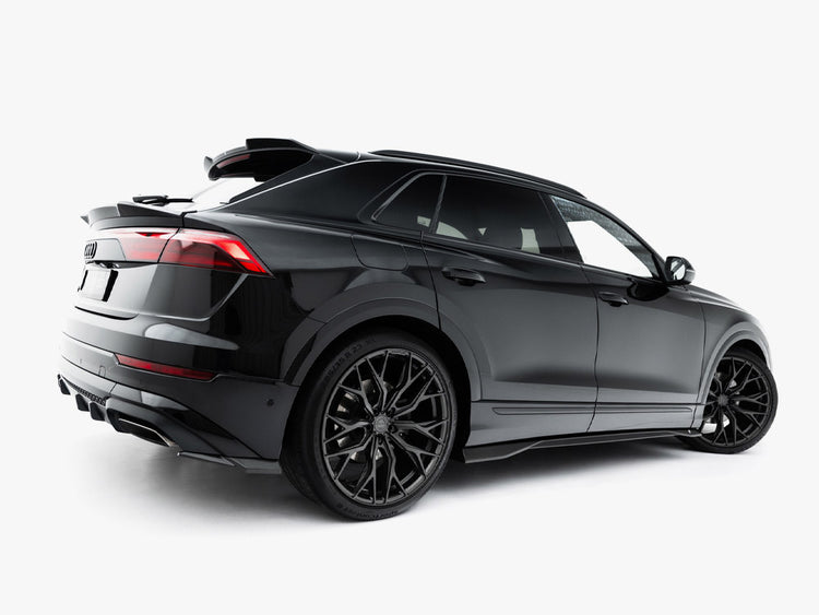 Maxton Design Prepreg Carbon Fiber Side Skirts Audi SQ8 / Q8 S-Line Mk1 Facelift - Wayside Performance 
