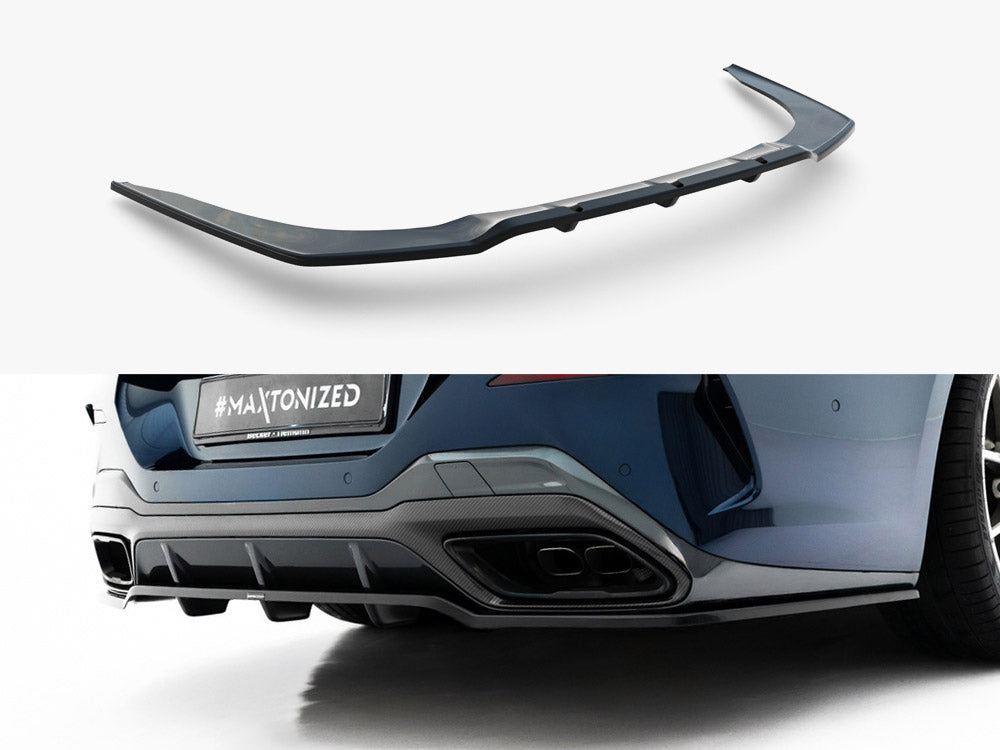 Maxton Design Rear Splitter (Vertical Bars) BMW 8 Gran Coupe M-Pack G16 - Wayside Performance 