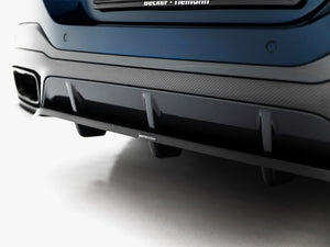 Maxton Design Rear Splitter (Vertical Bars) BMW 8 Gran Coupe M-Pack G16 - Wayside Performance 