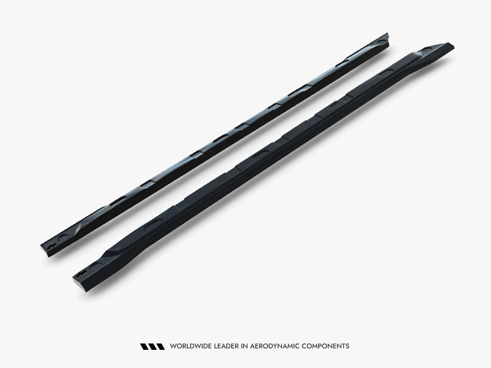 Maxton Design Side Skirt Diffusers Renault Clio Mk5 Facelift - Wayside Performance 