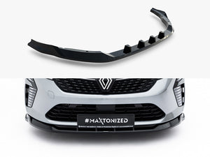Maxton Design Front Splitter Renault Clio Mk5 Facelift - Wayside Performance 
