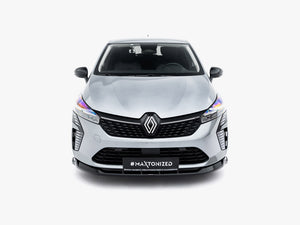 Maxton Design Front Splitter Renault Clio Mk5 Facelift - Wayside Performance 