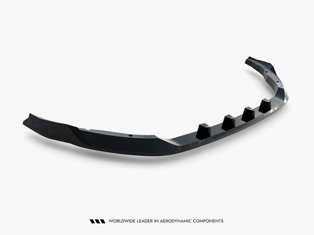 Maxton Design Front Splitter Renault Clio Mk5 Facelift - Wayside Performance 