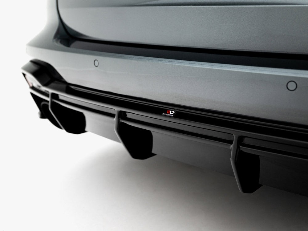 Maxton DesignRear Valance Audi RS6 C8 (Version with towbar) - Wayside Performance 