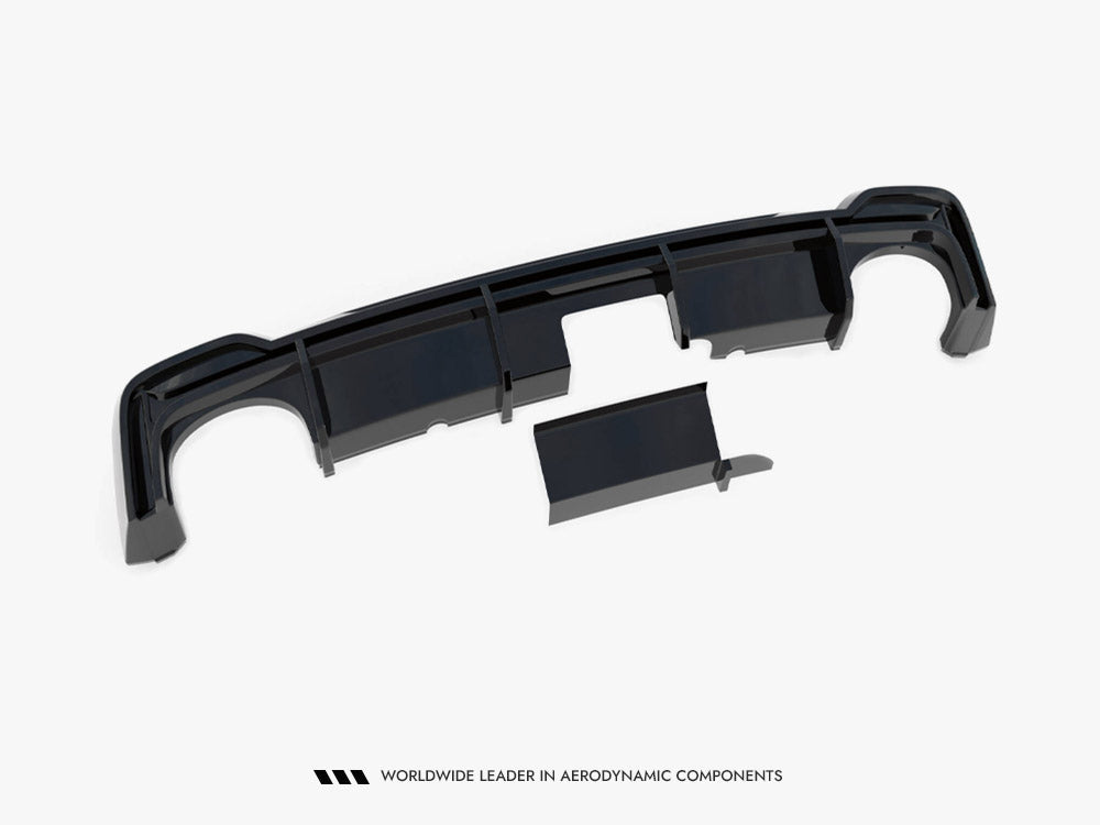 Maxton DesignRear Valance Audi RS6 C8 (Version with towbar) - Wayside Performance 