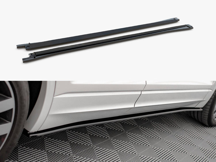 Side Skirts Diffusers VW Touareg R-line MK3 (2018-) - Wayside Performance 