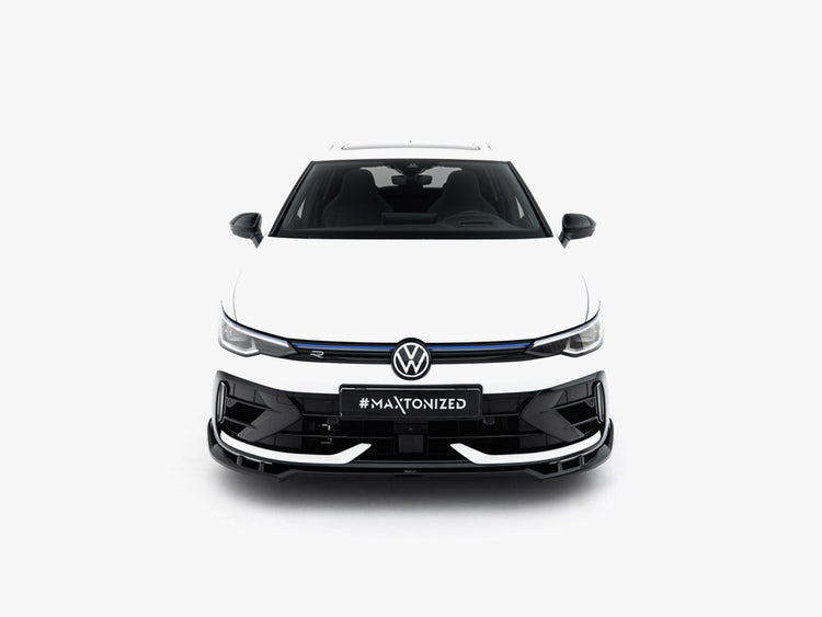 Maxton Design Front Splitter V.1 Volkswagen Golf R Variant Mk8 Facelift - Wayside Performance 