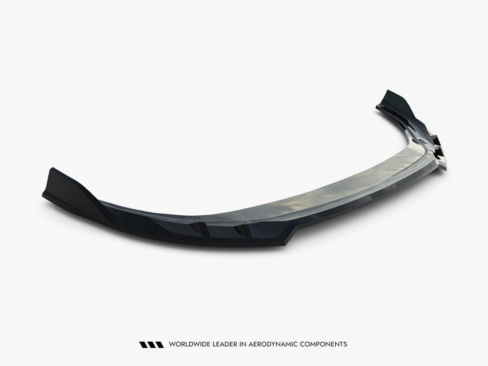 Maxton Design Front Splitter V.1 Volkswagen Golf R Variant Mk8 Facelift - Wayside Performance 