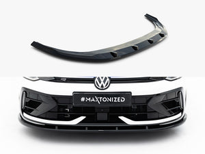 Maxton Design Front Splitter V.2 Volkswagen Golf R Variant Mk8 Facelift - Wayside Performance 
