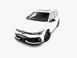 Maxton Design Front Splitter V.2 Volkswagen Golf R Variant Mk8 Facelift - Wayside Performance 