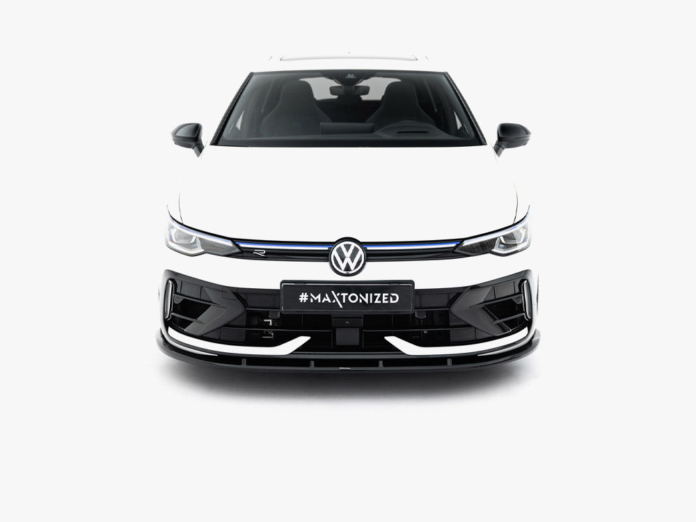 Maxton Design Front Splitter V.2 Volkswagen Golf R Variant Mk8 Facelift - Wayside Performance 