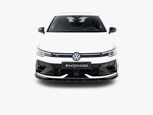 Maxton Design Front Splitter V.2 Volkswagen Golf R Variant Mk8 Facelift - Wayside Performance 