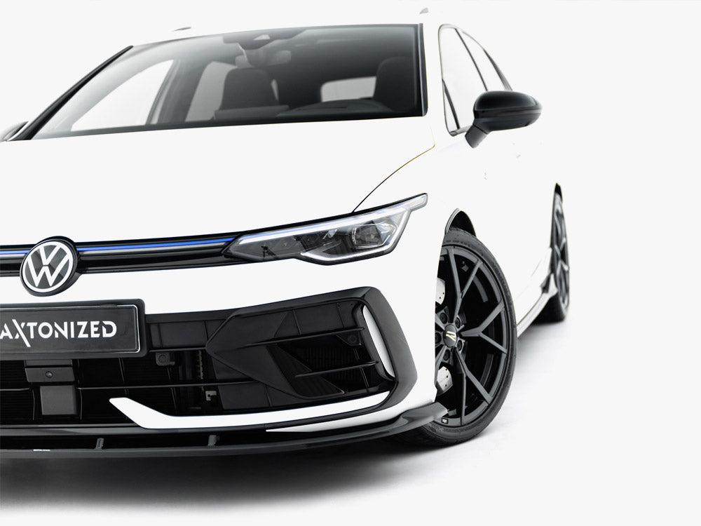 Maxton Design Front Splitter V.2 Volkswagen Golf R Variant Mk8 Facelift - Wayside Performance 