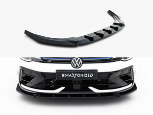 Maxton Design Front Splitter V.3 Volkswagen Golf R Variant Mk8 Facelift - Wayside Performance 