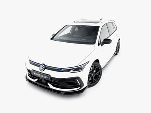Maxton Design Front Splitter V.3 Volkswagen Golf R Variant Mk8 Facelift - Wayside Performance 
