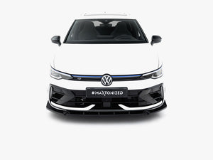 Maxton Design Front Splitter V.3 Volkswagen Golf R Variant Mk8 Facelift - Wayside Performance 