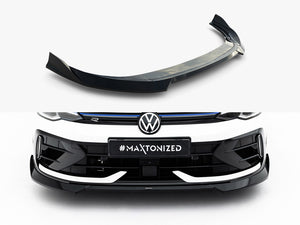 Maxton Design Front Splitter V.4 Volkswagen Golf R Variant Mk8 Facelift - Wayside Performance 