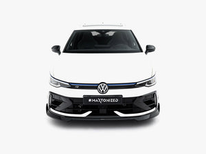 Maxton Design Front Splitter V.4 Volkswagen Golf R Variant Mk8 Facelift - Wayside Performance 