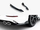 Maxton Design Rear Side Splitters V.1 Volkswagen Golf R Variant Mk8 Facelift - Wayside Performance 