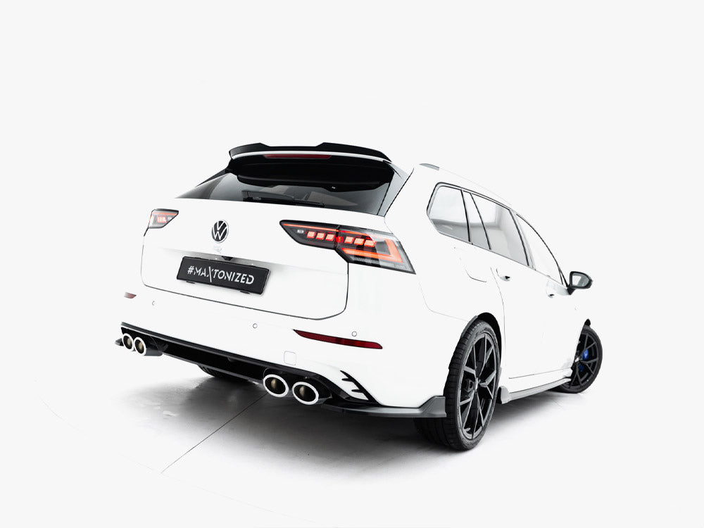 Maxton Design Rear Side Splitters V.1 Volkswagen Golf R Variant Mk8 Facelift - Wayside Performance 