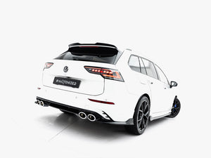 Maxton Design Rear Side Splitters V.1 Volkswagen Golf R Variant Mk8 Facelift - Wayside Performance 