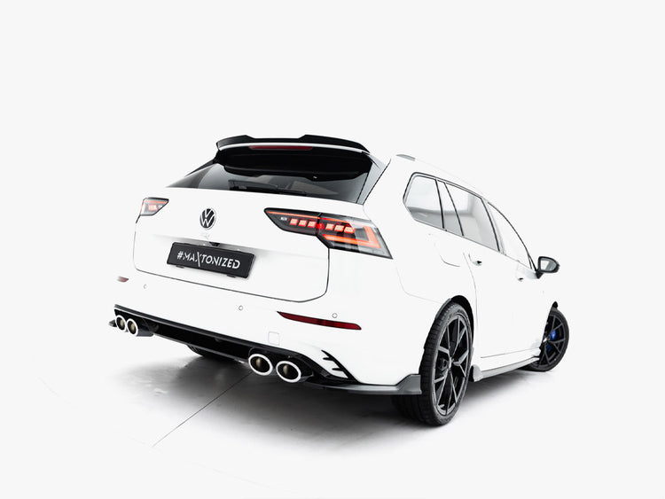 Maxton Design Rear Side Splitters V.1 Volkswagen Golf R Variant Mk8 Facelift - Wayside Performance 