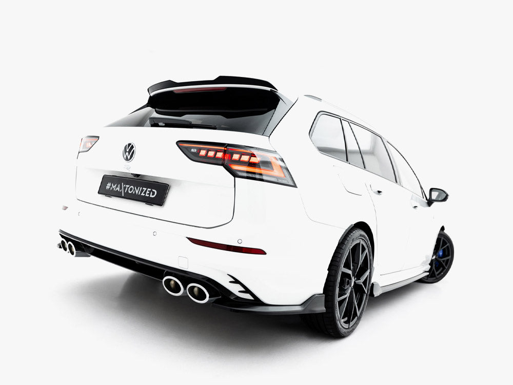 Maxton Design Rear Side Splitters V.1 Volkswagen Golf R Variant Mk8 Facelift - Wayside Performance 