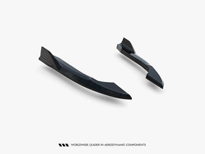 Maxton Design Rear Side Splitters V.1 Volkswagen Golf R Variant Mk8 Facelift - Wayside Performance 